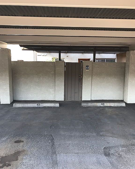 Two parking spaces