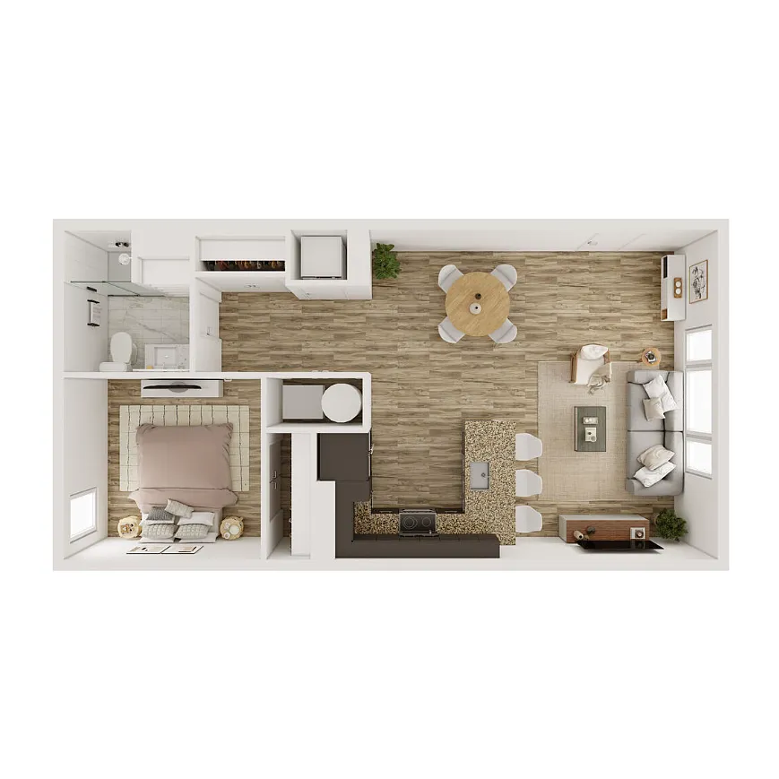Floor plan Morton J