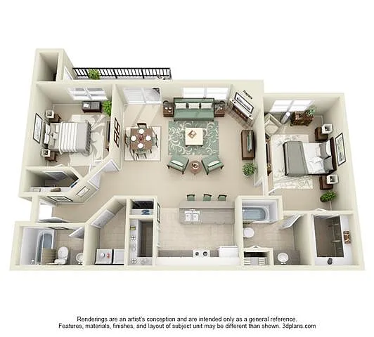 Floor plan Madrona I