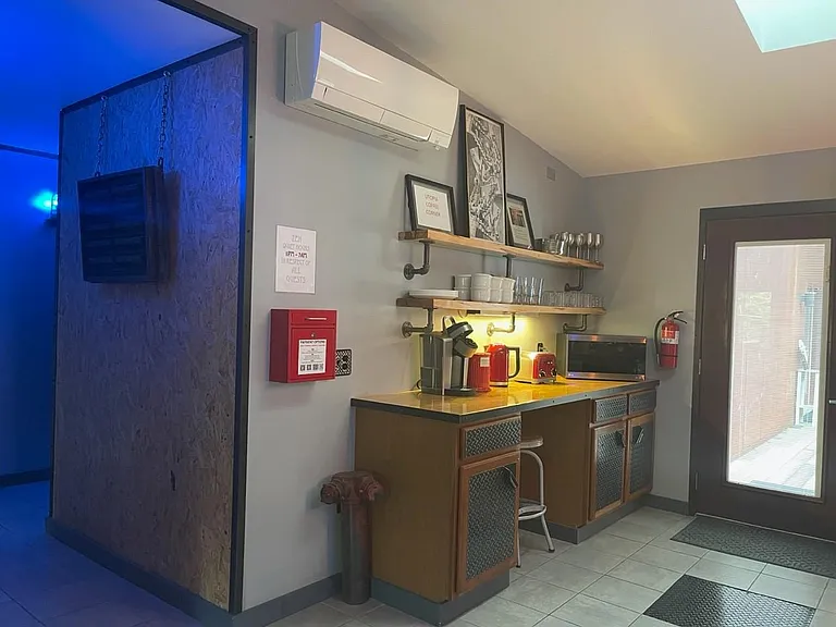 Coffee Corner in the shared kitchen