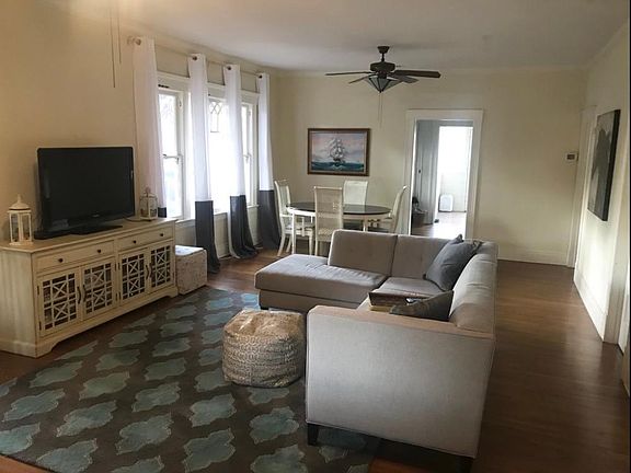 Sample furnishings (does not come furnished, except for curtains)