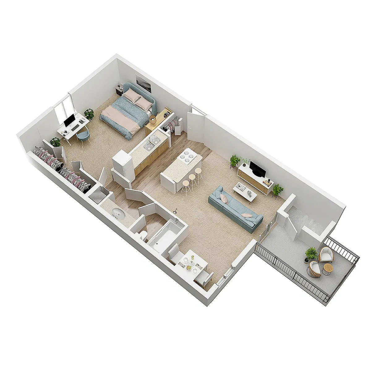 Floor plan Blue Spring