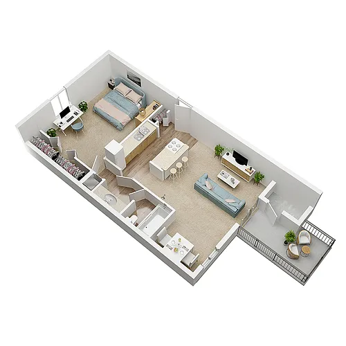 Floor plan Blue Spring