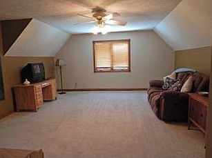 Large bonus room has been used as teenager hangout.  Sure could have a pool table, or a theater room in this space.