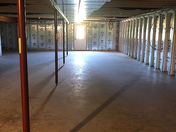 Before basement was finished
