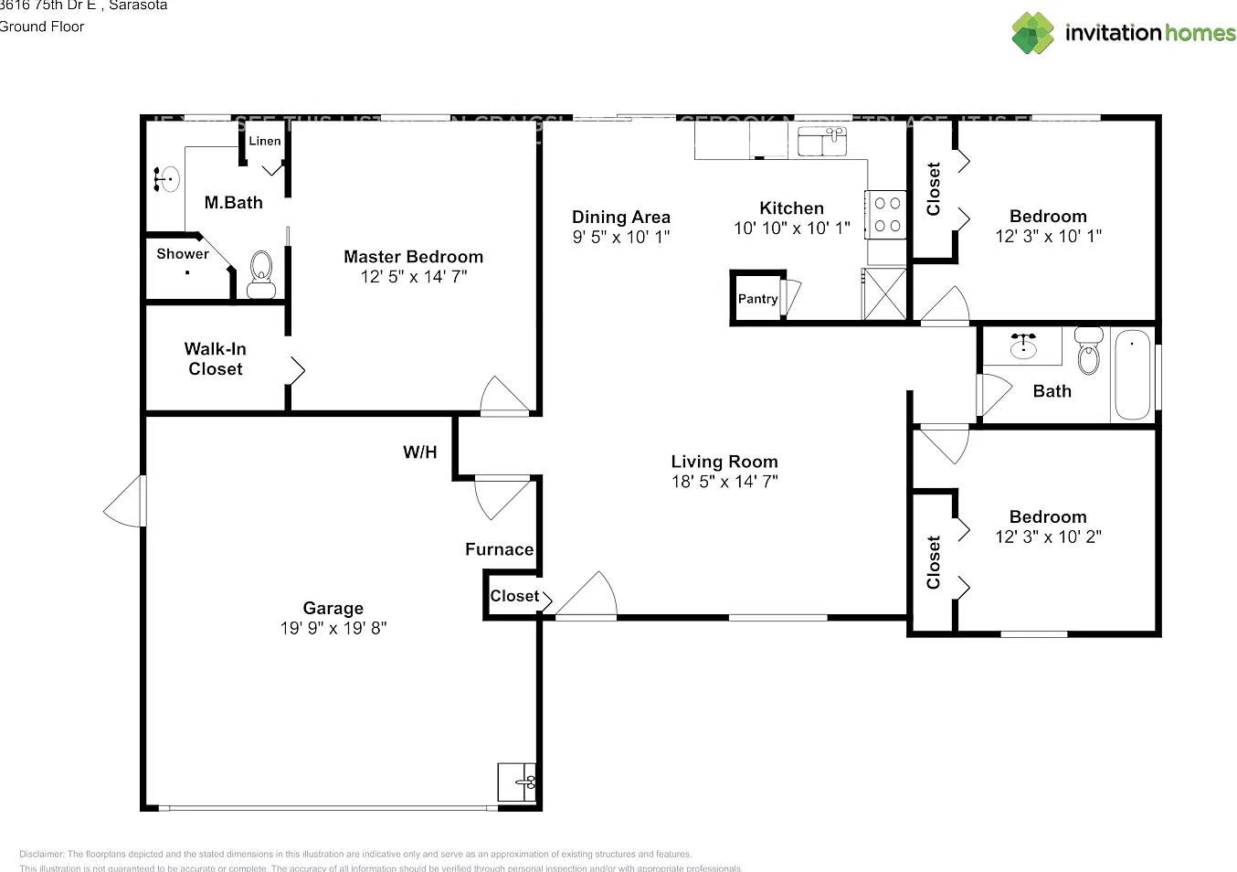 3616 75th Dr E Sarasota, FL 34243 — Photo 2
