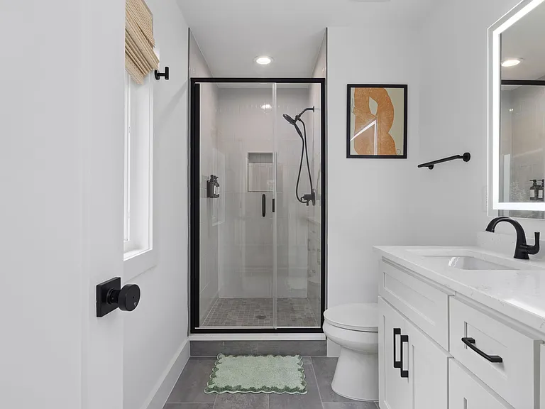 Primary bath with walk in shower