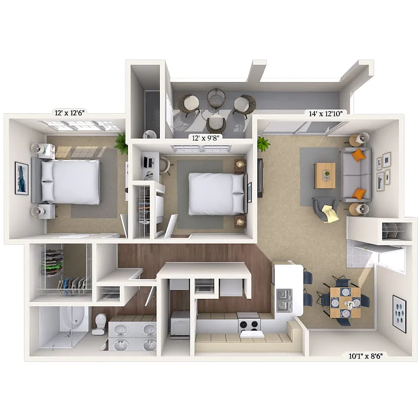Floor plan 21A