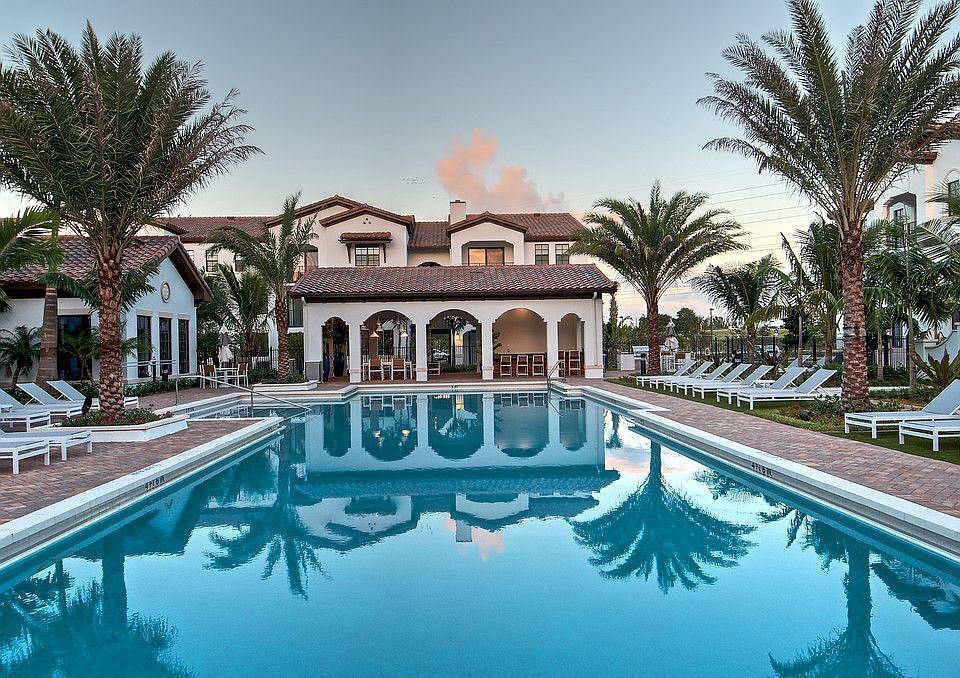 Resort Style Pool with Cabanas