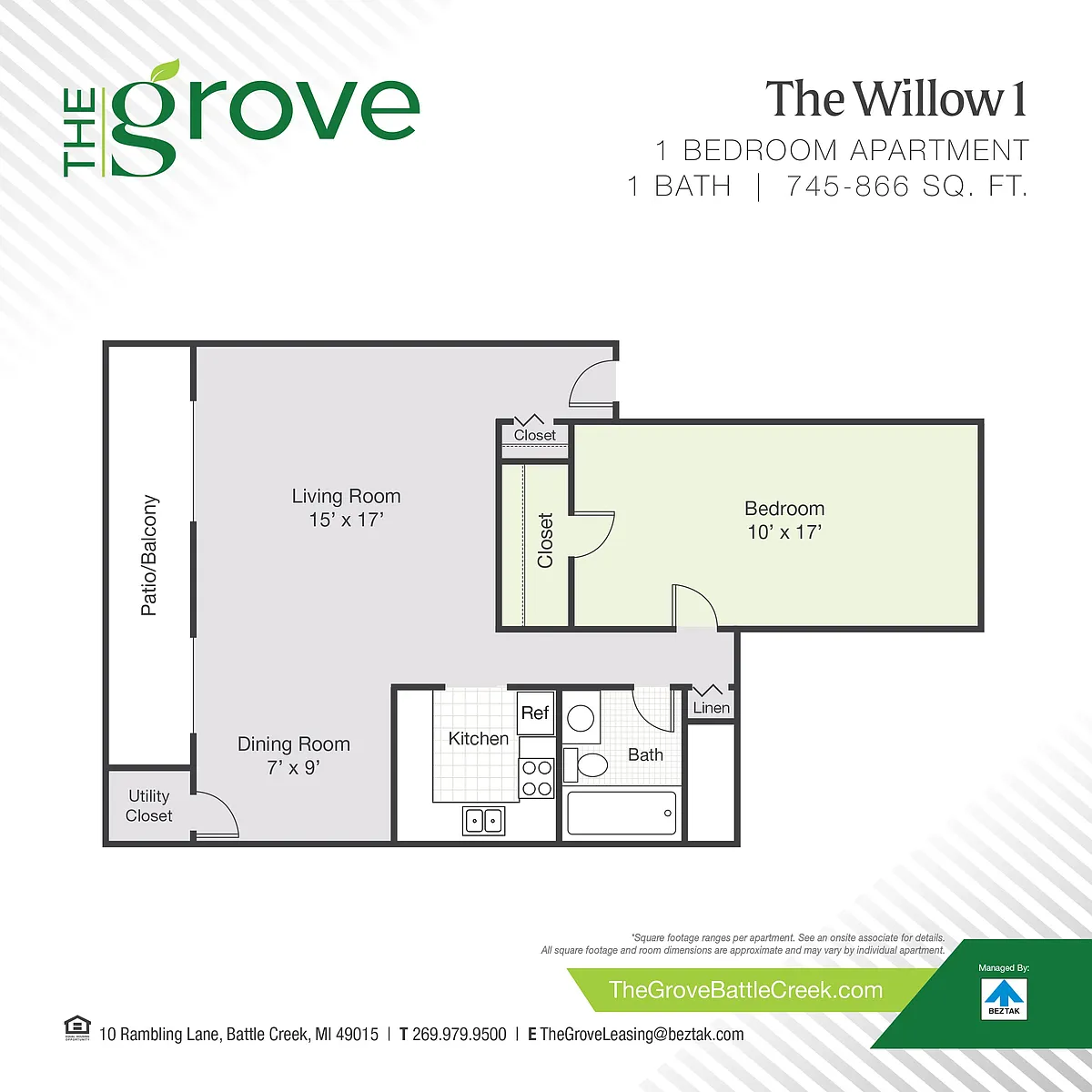 Floor plan The Willow 1