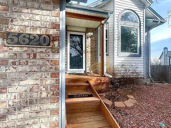 Outside front door