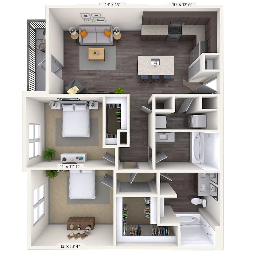 Floor plan Colby