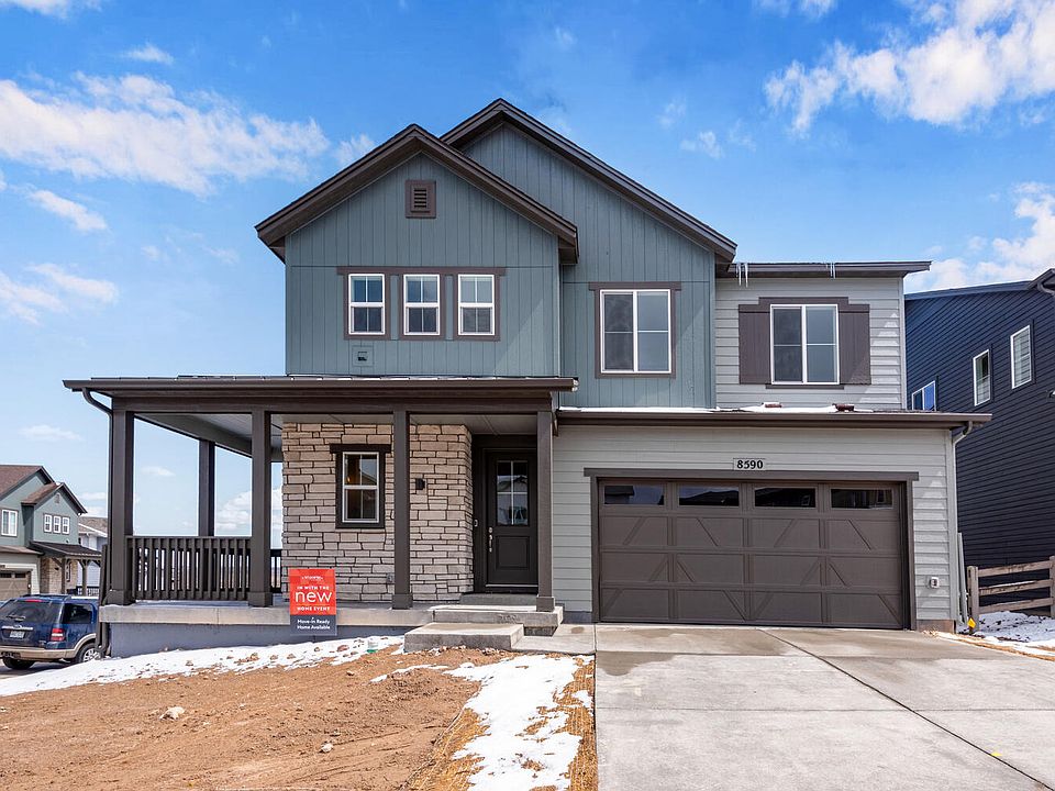 Front of home on corner homesite - High Country Ranch Exterior