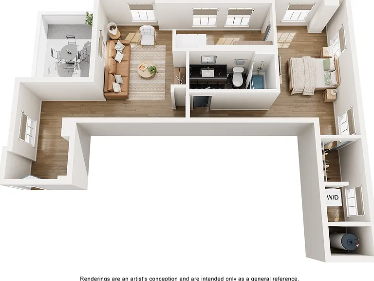 1BR Type Q 1BR Type Q