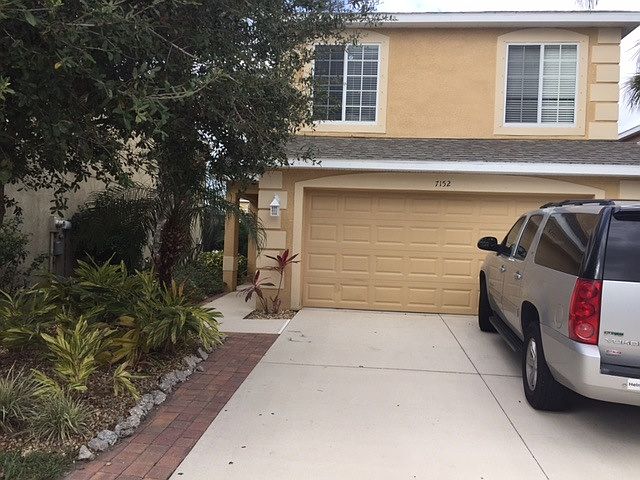full 2 car garage plus driveway