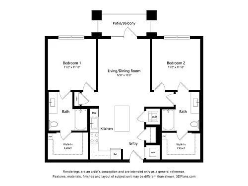 Floor plan B1 HC