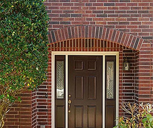 Welcoming front door entry.