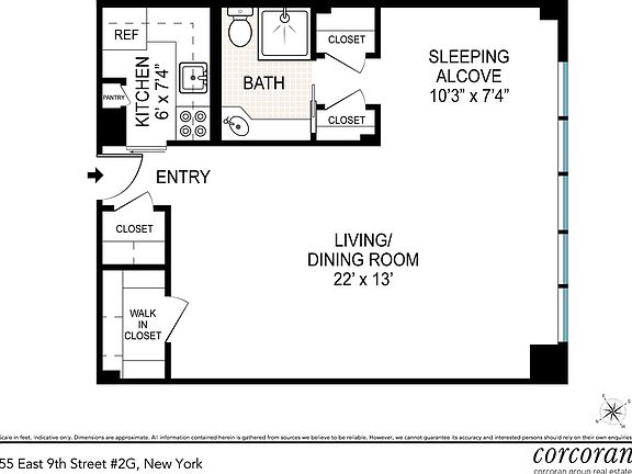 5th image of 55 E 9th St APT 2G