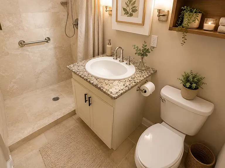 2nd primary bedroom en suite bathroom