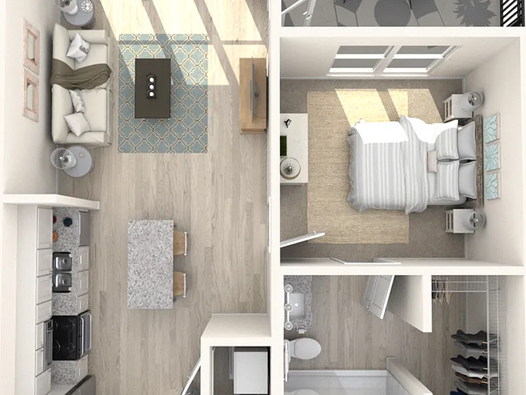 A1.1 - One Bedroom | One Bathroom A1.1 - One Bedroom | One Bathroom