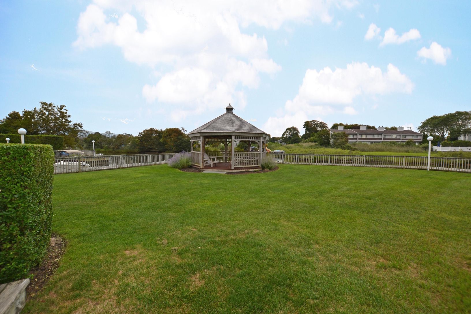  Condo association waterfront gazebo