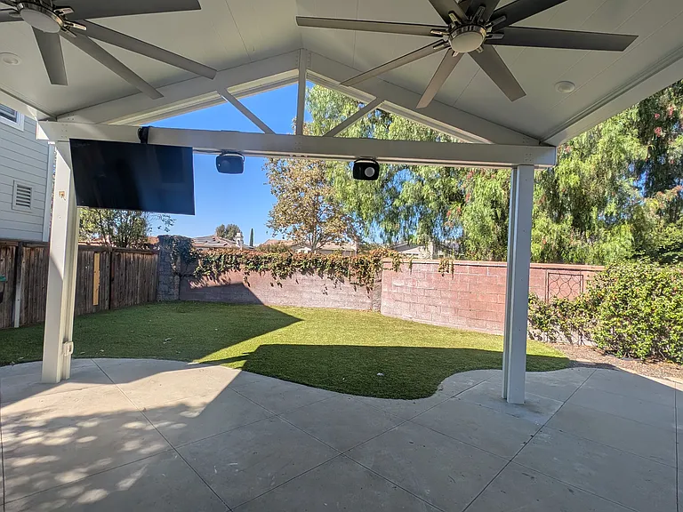Backyard patiocover