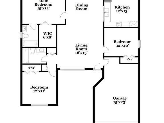2nd image of 2872 Woodruff Dr