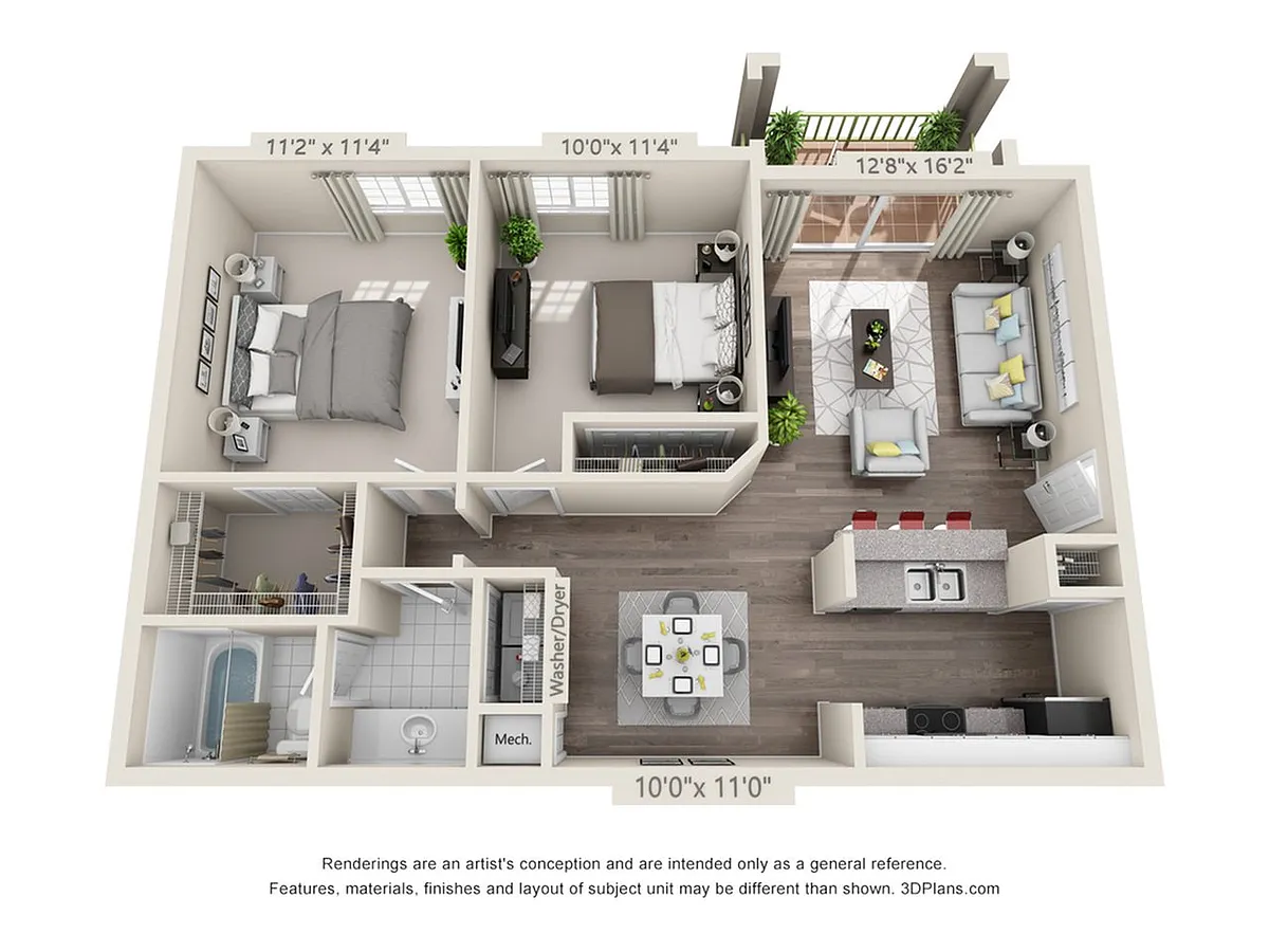 Floor plan Cannes