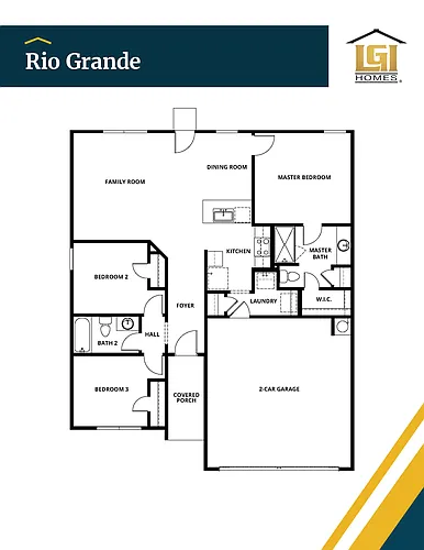 Floor plan Rio Grande