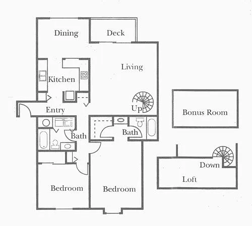 Floor plan Loft