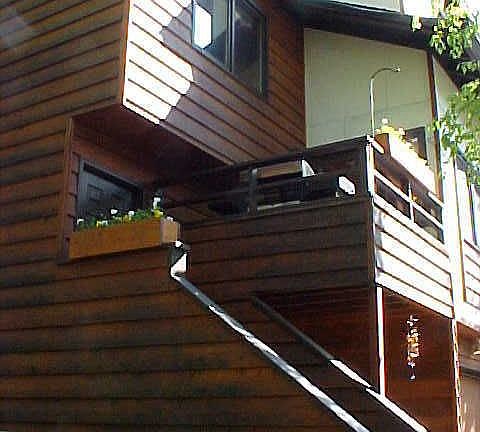 Private End unit, BBQ deck