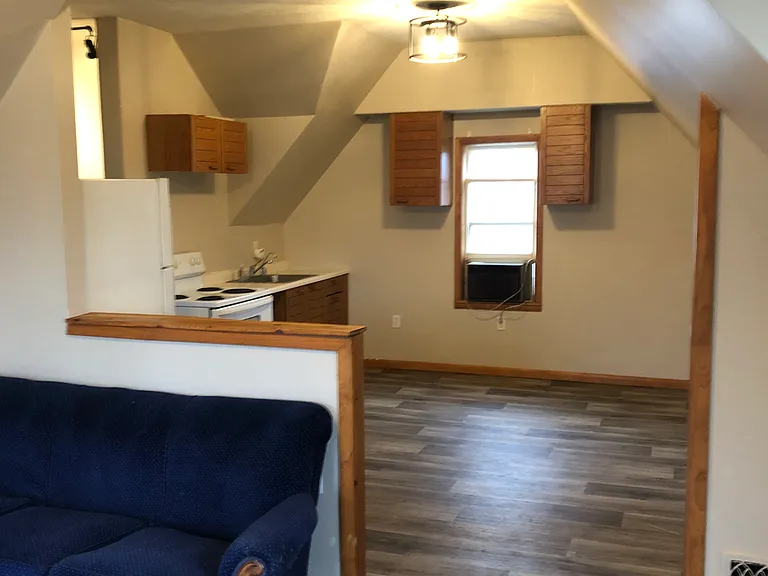 View from Living Area to Kitchen