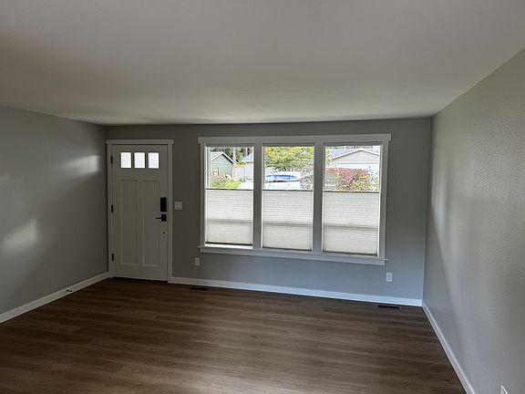 Front door and windows