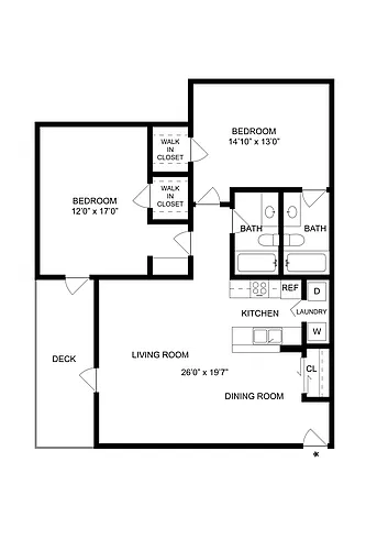 Floor plan Marche