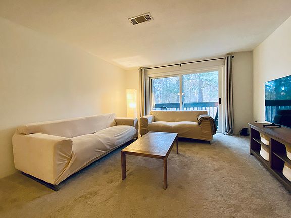 Living room area and balcony