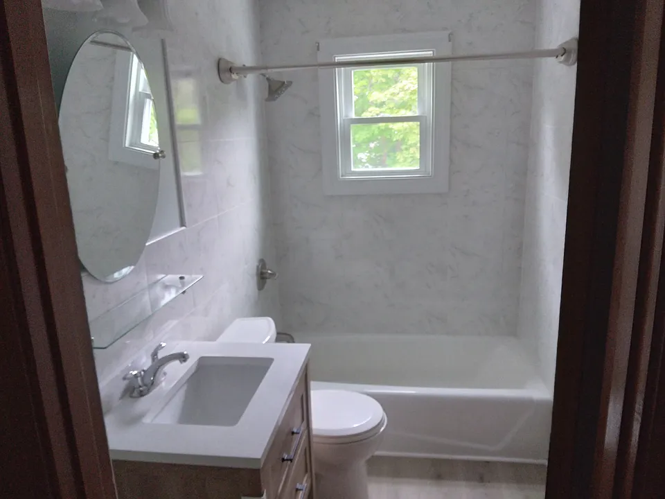 Bathroom view.