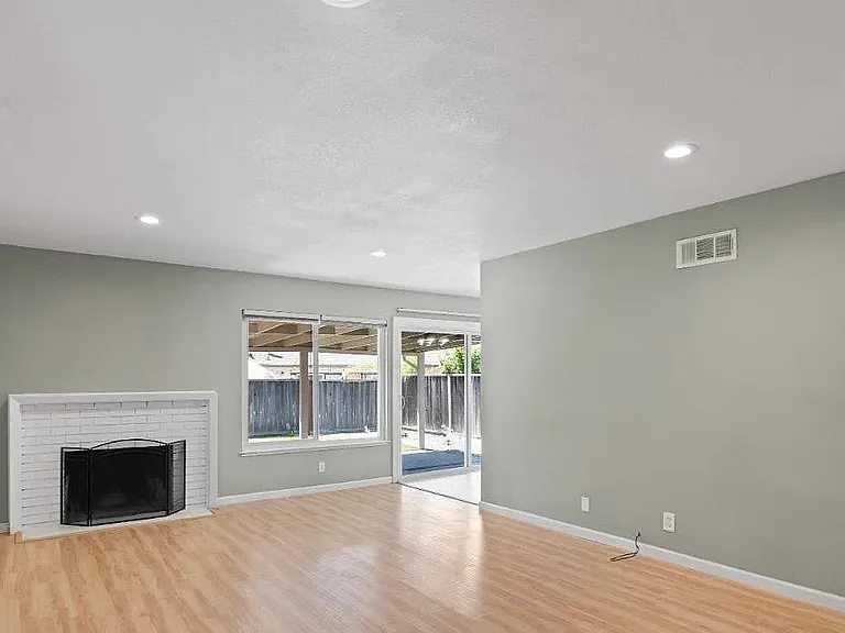 Living Room with Fireplace