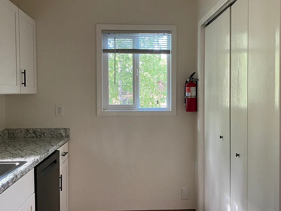 Kitchen and laundry/pantry.