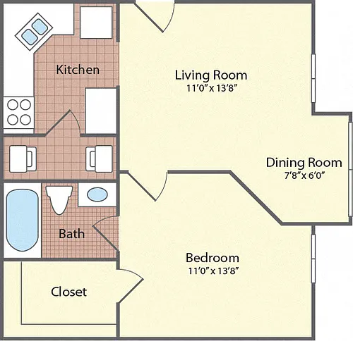 Floor plan Piazza