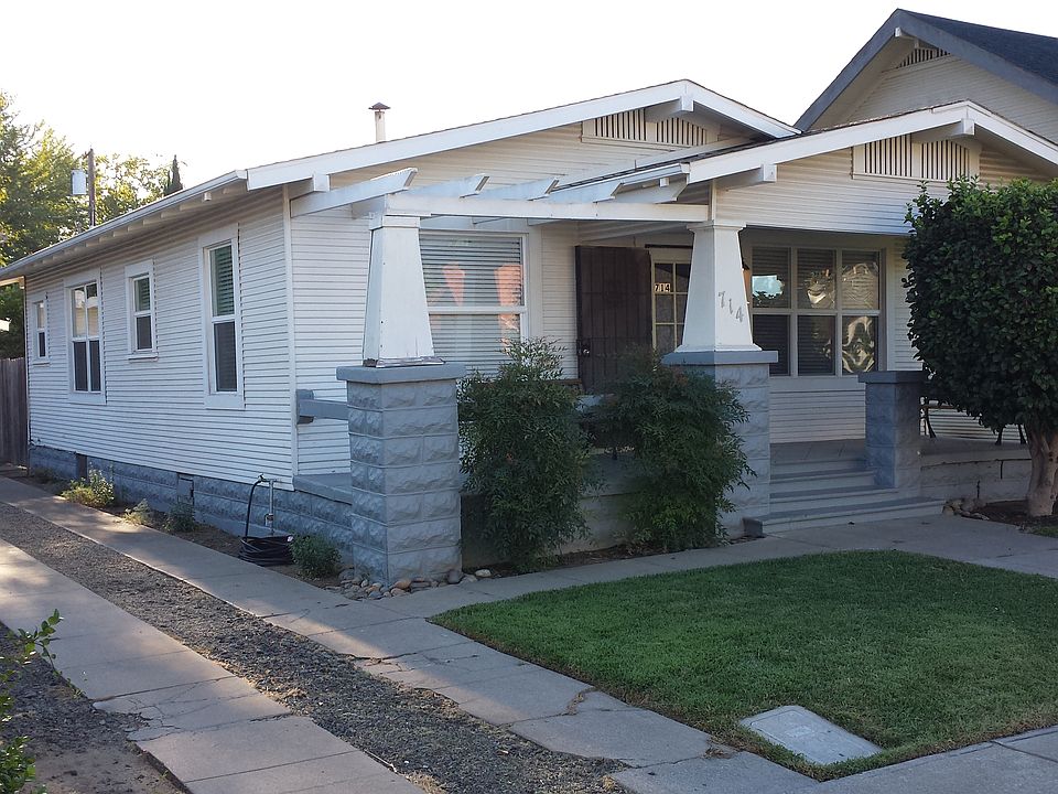 Front porch and street view
