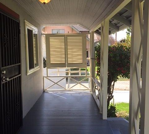 Large front porch