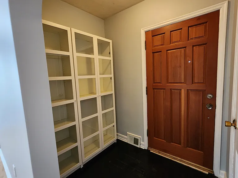 Front entry with closet and extra storage