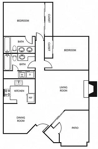 Floor plan 2B