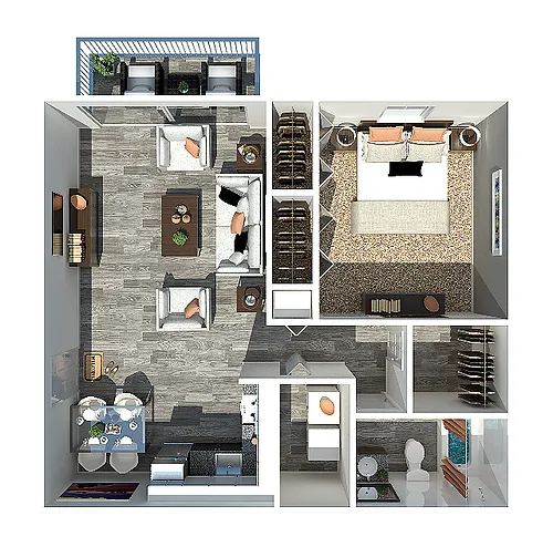 Floor plan The Kamal