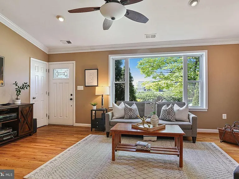 Living room and main entrance