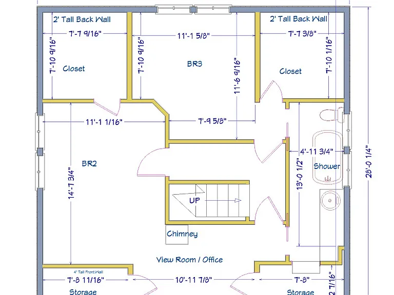 2nd floor floorplan