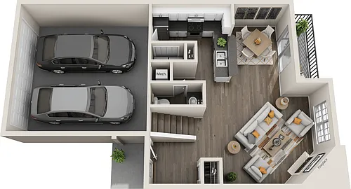 Floor plan C1
