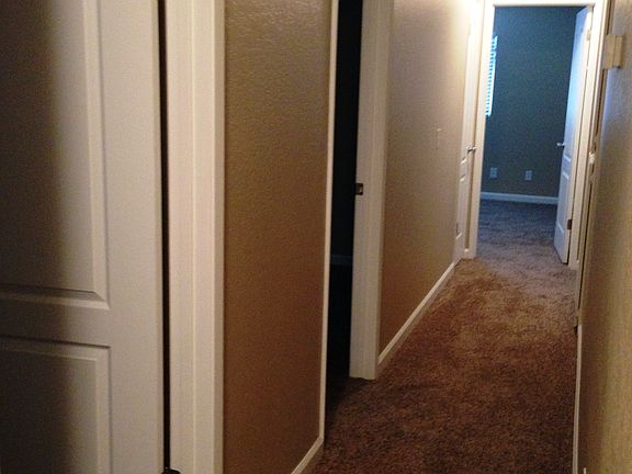 Hall new carpet new paint