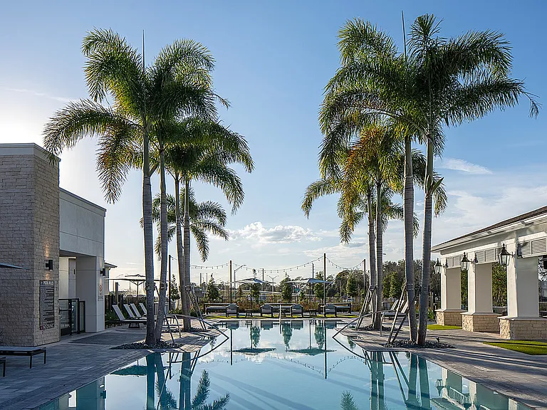 Poolside Lounge View