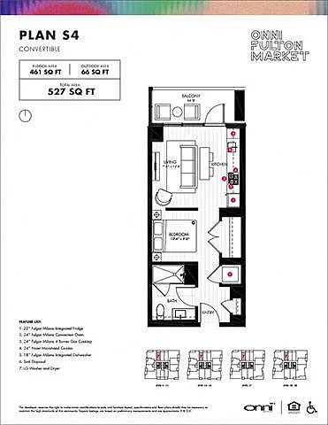 Floor plan Plan S4